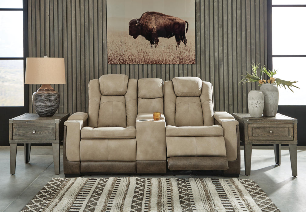 Next-Gen DuraPella Power Reclining Loveseat with Console - US Furniture & Mattress (Waterbury,CT)*
