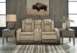 Next-Gen DuraPella Power Reclining Loveseat with Console - US Furniture & Mattress (Waterbury,CT)*