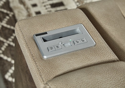Next-Gen DuraPella Power Reclining Loveseat with Console - US Furniture & Mattress (Waterbury,CT)*