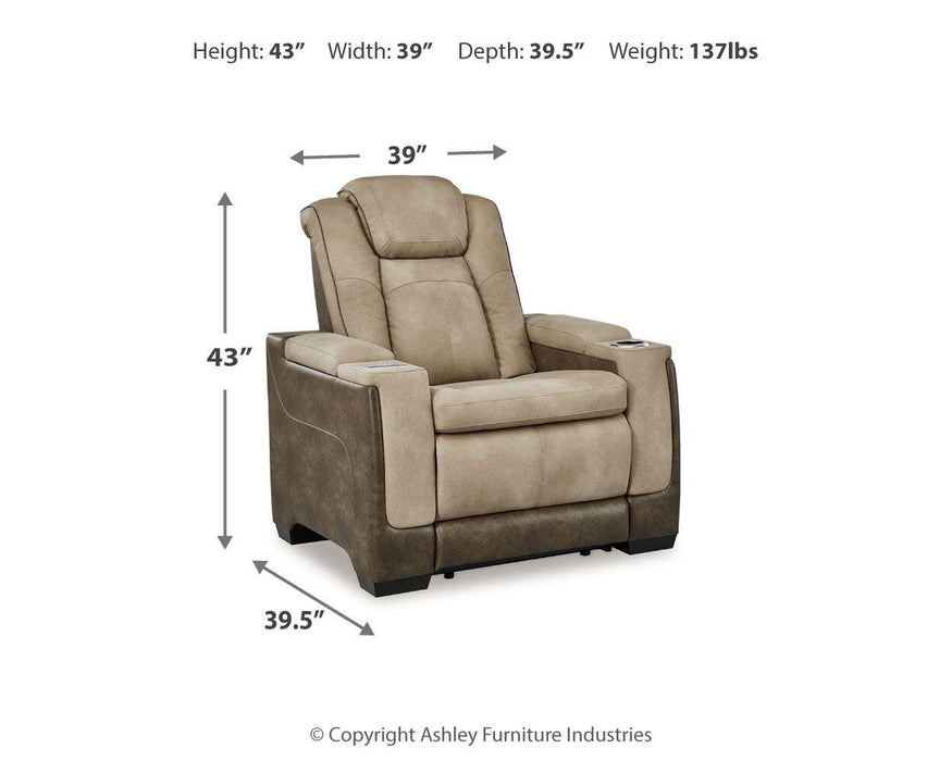Next-Gen DuraPella Power Recliner - US Furniture & Mattress (Waterbury,CT)*