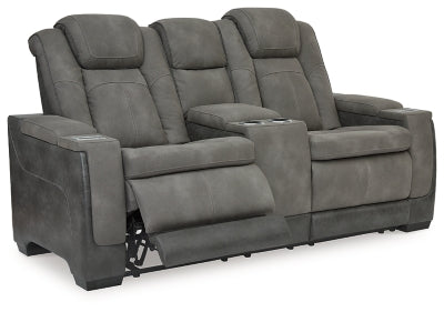 Next-Gen DuraPella Power Reclining Loveseat with Console - US Furniture & Mattress (Waterbury,CT)*