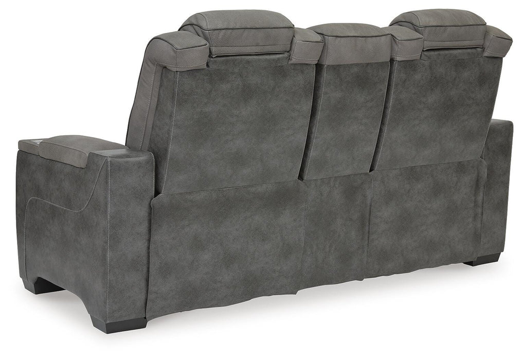Next-Gen DuraPella Power Reclining Loveseat with Console - US Furniture & Mattress (Waterbury,CT)*
