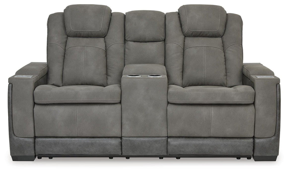 Next-Gen DuraPella Power Reclining Loveseat with Console - US Furniture & Mattress (Waterbury,CT)*