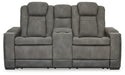 Next-Gen DuraPella Power Reclining Loveseat with Console - US Furniture & Mattress (Waterbury,CT)*