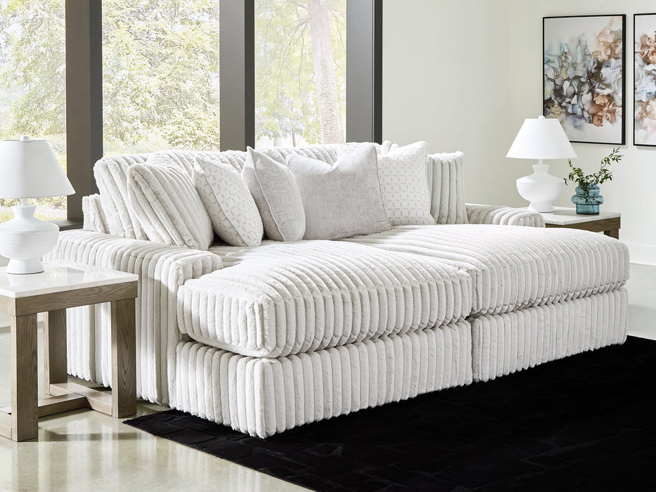 Stupendous Super Chaise - US Furniture & Mattress (Waterbury,CT)*