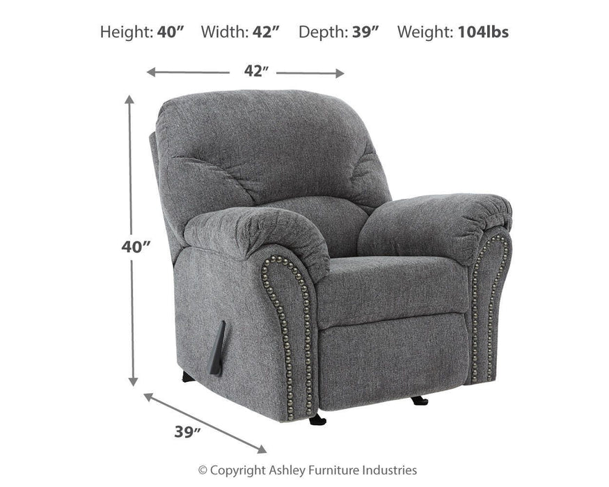 Allmaxx Recliner - US Furniture & Mattress (Waterbury,CT)*