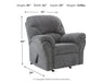 Allmaxx Recliner - US Furniture & Mattress (Waterbury,CT)*