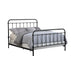 Livingston Eastern King Panel Metal Bed Dark Bronze image