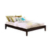 Hounslow California King, E.King, & Queen Universal Platform Bed Cappuccino - US Furniture & Mattress (Waterbury,CT)*
