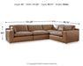 Emilia Sectional - US Furniture & Mattress (Waterbury,CT)*