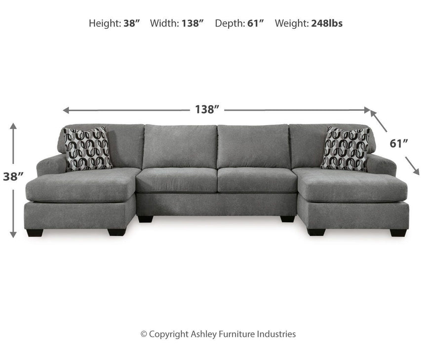 Birkdale Court Sectional - US Furniture & Mattress (Waterbury,CT)*