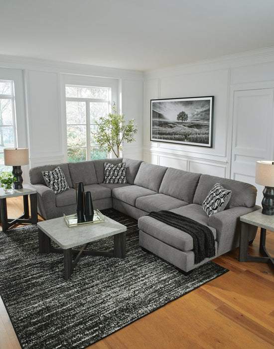 Birkdale Court Sectional with Chaise - US Furniture & Mattress (Waterbury,CT)*