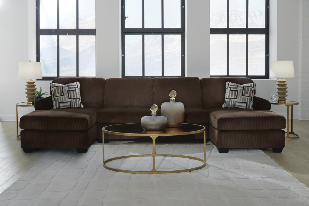 Kimlee Sectional with Double Chaise - US Furniture & Mattress (Waterbury,CT)*