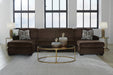 Kimlee Sectional with Double Chaise - US Furniture & Mattress (Waterbury,CT)*