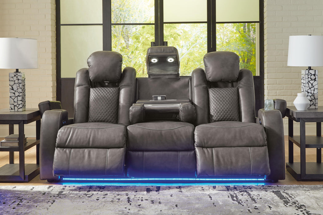 Fyne-Dyme Power Reclining Sofa - US Furniture & Mattress (Waterbury,CT)*
