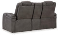 Fyne-Dyme Power Reclining Loveseat with Console - US Furniture & Mattress (Waterbury,CT)*