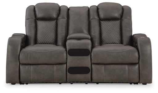 Fyne-Dyme Power Reclining Loveseat with Console - US Furniture & Mattress (Waterbury,CT)*
