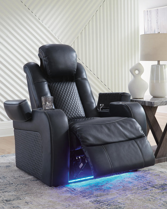 Fyne-Dyme Power Recliner - US Furniture & Mattress (Waterbury,CT)*