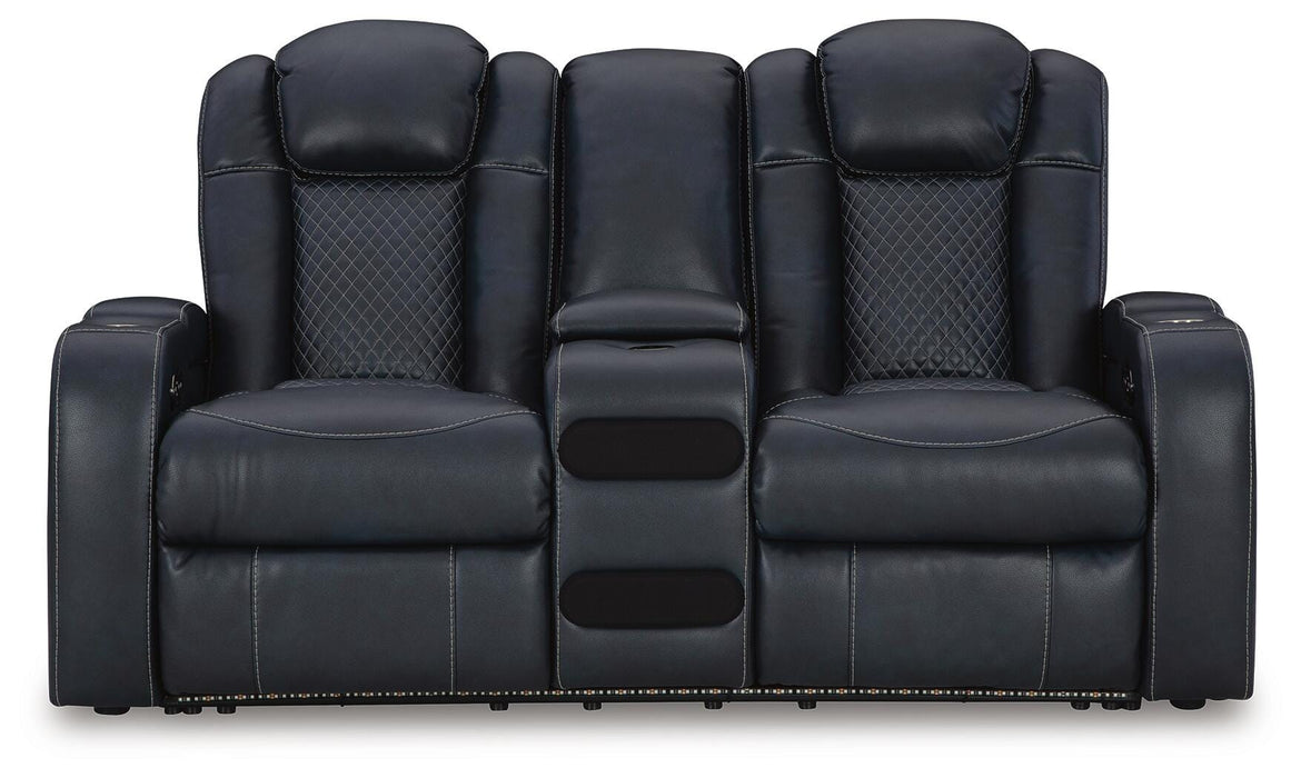 Fyne-Dyme Power Reclining Loveseat with Console - US Furniture & Mattress (Waterbury,CT)*