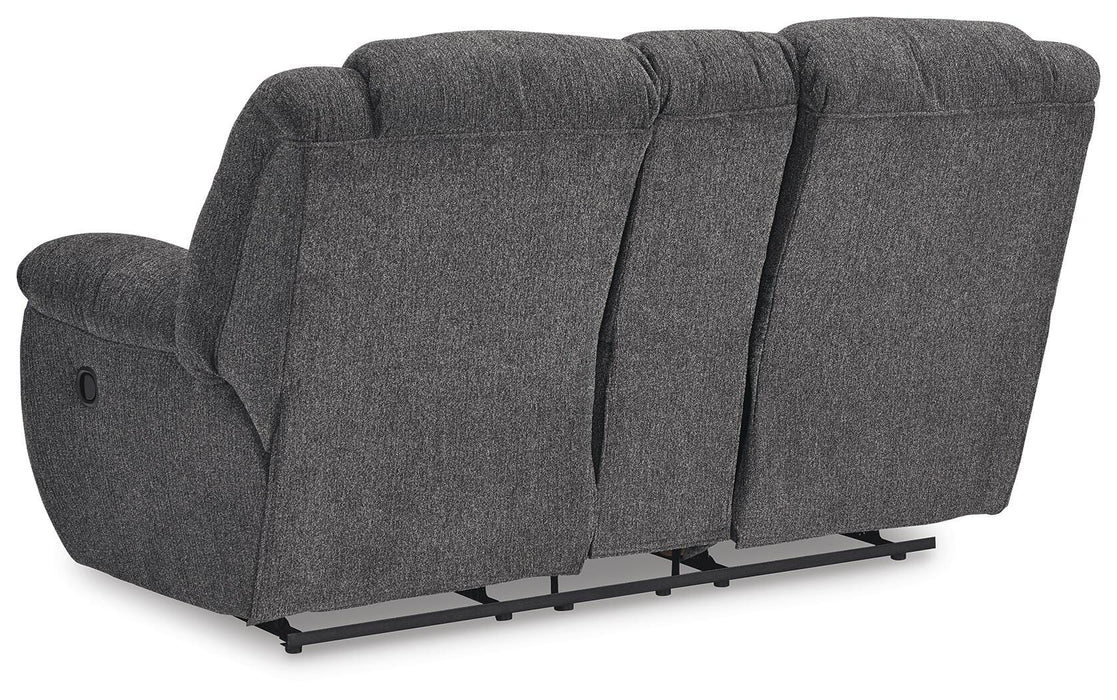 Foreside Reclining Loveseat with Console - US Furniture & Mattress (Waterbury,CT)*