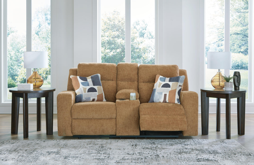 Kanlow Reclining Loveseat with Console - US Furniture & Mattress (Waterbury,CT)*