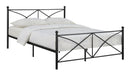 Hart Queen Platform Bed Black image