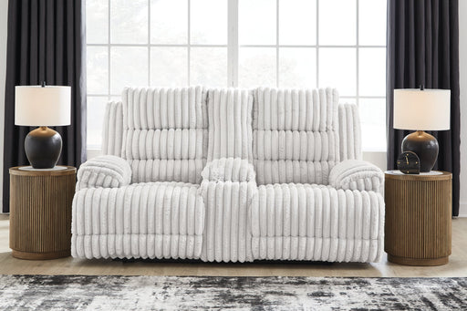 Rhines Falls Power Reclining Loveseat with Console - US Furniture & Mattress (Waterbury,CT)*