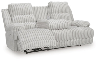 Rhines Falls Power Reclining Sofa with Drop Down Table - US Furniture & Mattress (Waterbury,CT)*