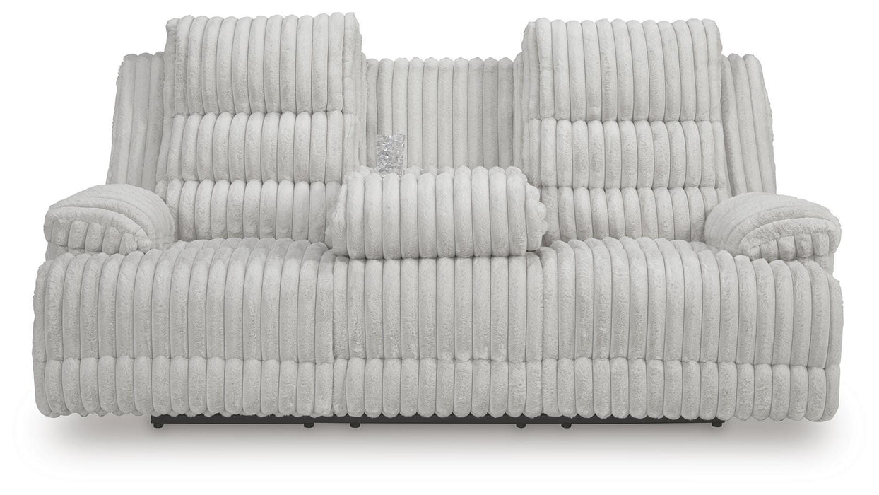 Rhines Falls Power Reclining Sofa with Drop Down Table - US Furniture & Mattress (Waterbury,CT)*