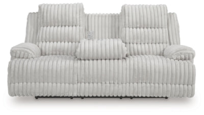 Rhines Falls Power Reclining Sofa with Drop Down Table - US Furniture & Mattress (Waterbury,CT)*