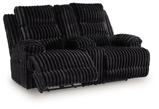 Rhine Falls Reclining Loveseat with Console - US Furniture & Mattress (Waterbury,CT)*