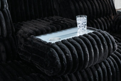 Rhine Falls Power Reclining Sofa with Drop Down Table - US Furniture & Mattress (Waterbury,CT)*