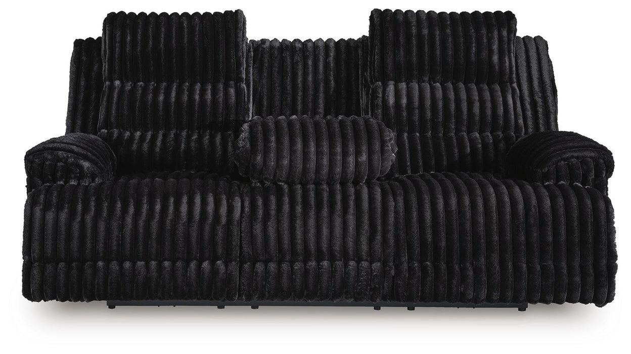 Rhine Falls Power Reclining Sofa with Drop Down Table - US Furniture & Mattress (Waterbury,CT)*