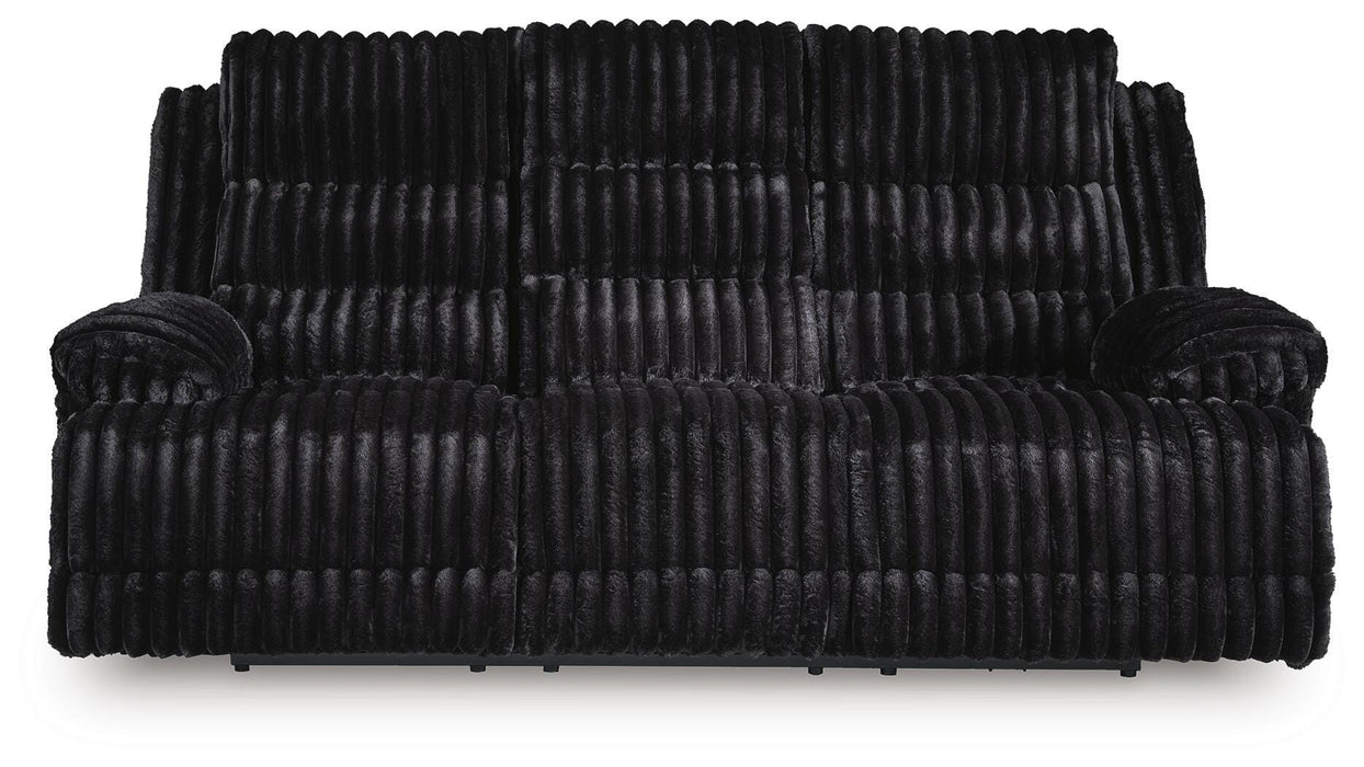 Rhine Falls Power Reclining Sofa with Drop Down Table - US Furniture & Mattress (Waterbury,CT)*