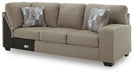 Newellen Sectional with Chaise - US Furniture & Mattress (Waterbury,CT)*