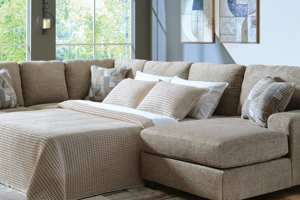Newellen Sleeper Sectional with Chaise - US Furniture & Mattress (Waterbury,CT)*