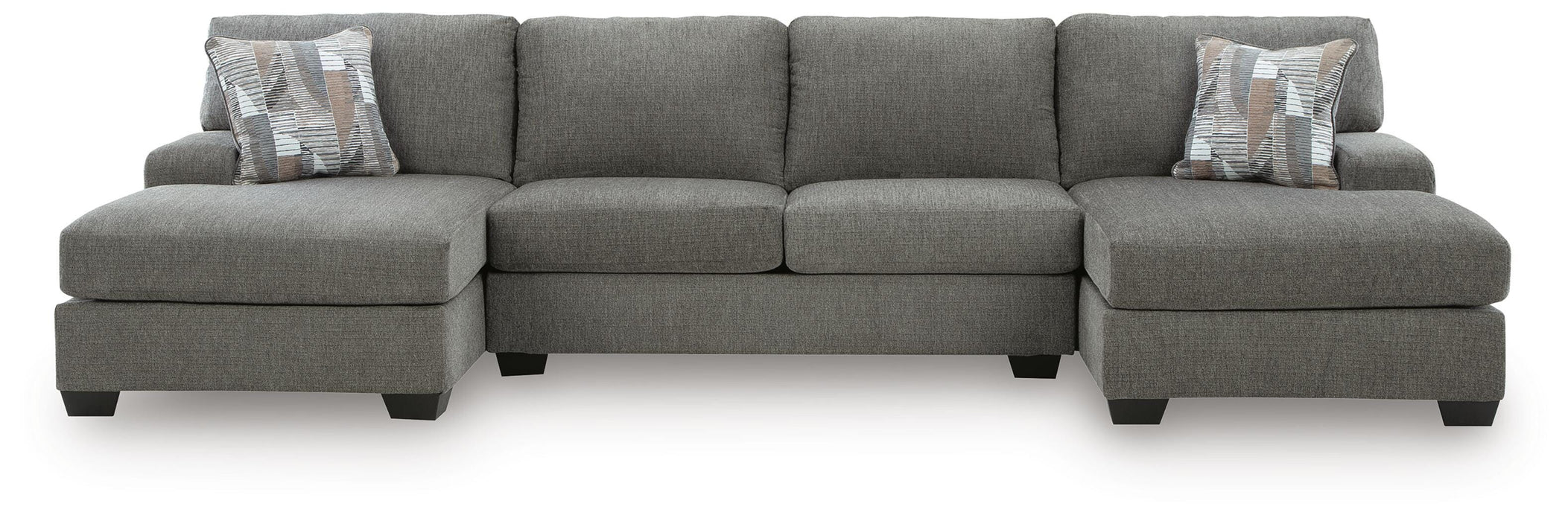 Clarington Sectional with Double Chaise - US Furniture & Mattress (Waterbury,CT)*