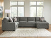Clarington Sleeper Sectional with Chaise - US Furniture & Mattress (Waterbury,CT)*