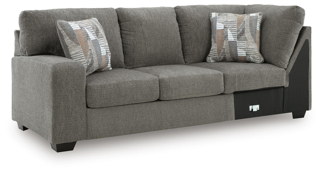 Clarington Sectional with Chaise - US Furniture & Mattress (Waterbury,CT)*