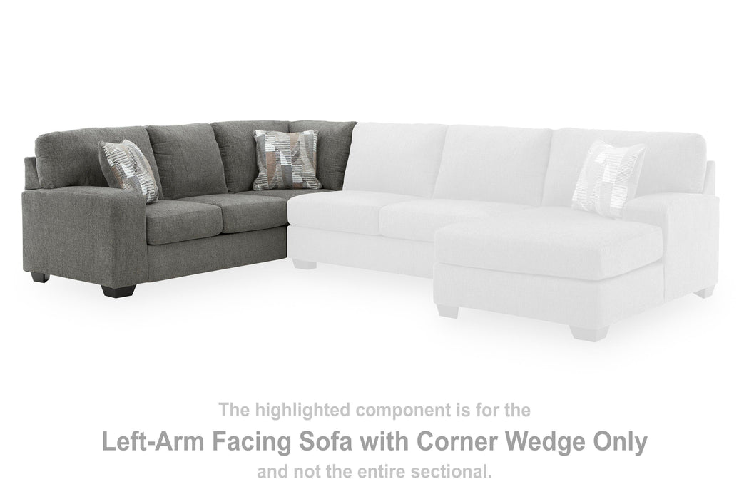 Clarington Sectional with Chaise - US Furniture & Mattress (Waterbury,CT)*