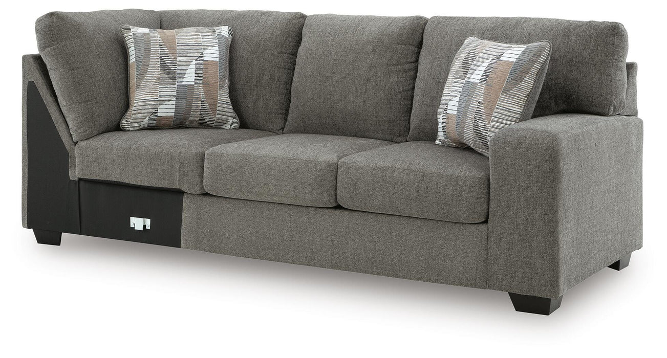 Clarington Sectional with Chaise - US Furniture & Mattress (Waterbury,CT)*