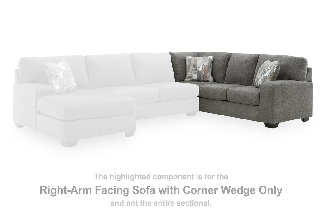 Clarington Sectional with Chaise - US Furniture & Mattress (Waterbury,CT)*