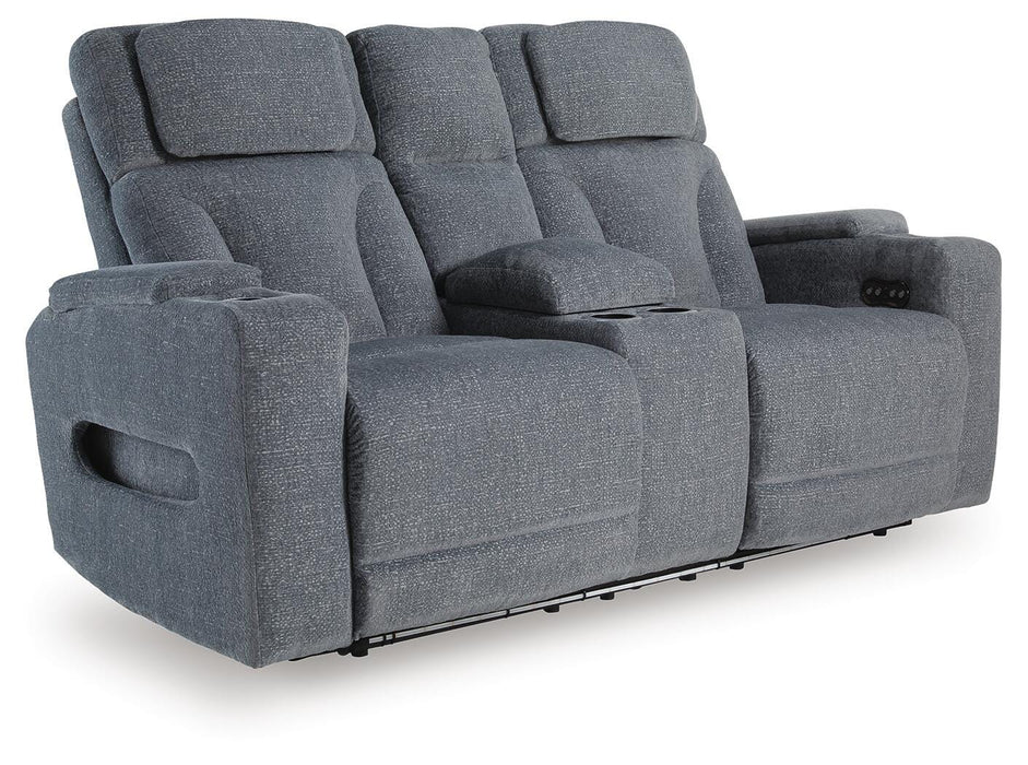 Studio Cave Power Reclining Loveseat with Console - US Furniture & Mattress (Waterbury,CT)*