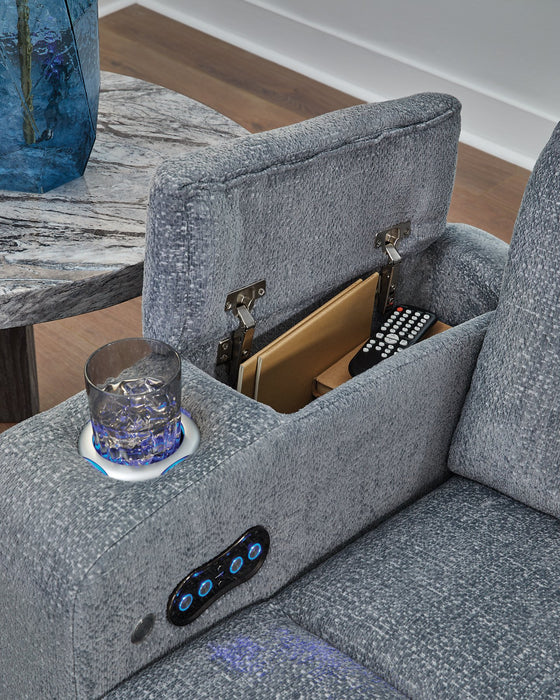 Studio Cave Power Reclining Loveseat with Console - US Furniture & Mattress (Waterbury,CT)*
