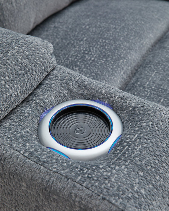 Studio Cave Power Reclining Loveseat with Console - US Furniture & Mattress (Waterbury,CT)*