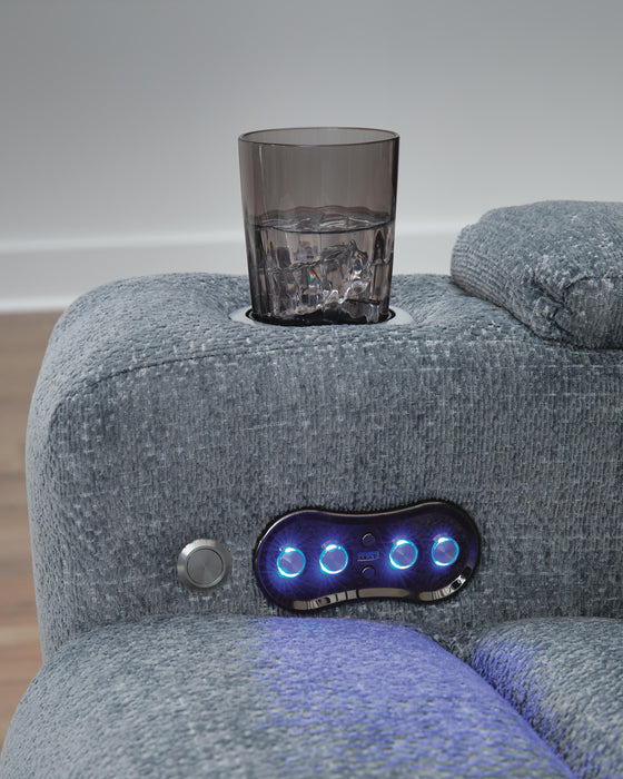 Studio Cave Power Reclining Loveseat with Console - US Furniture & Mattress (Waterbury,CT)*