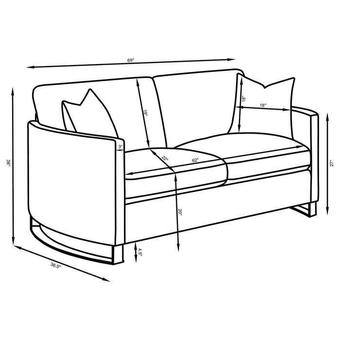 Corliss Loveseat - US Furniture & Mattress (Waterbury,CT)*