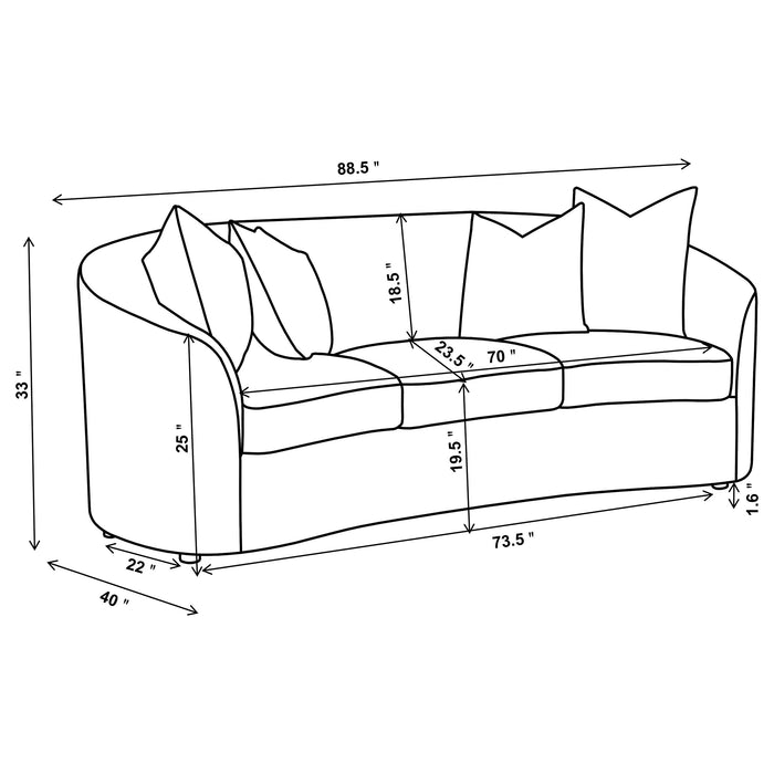 Rainn Living room set - US Furniture & Mattress (Waterbury,CT)*