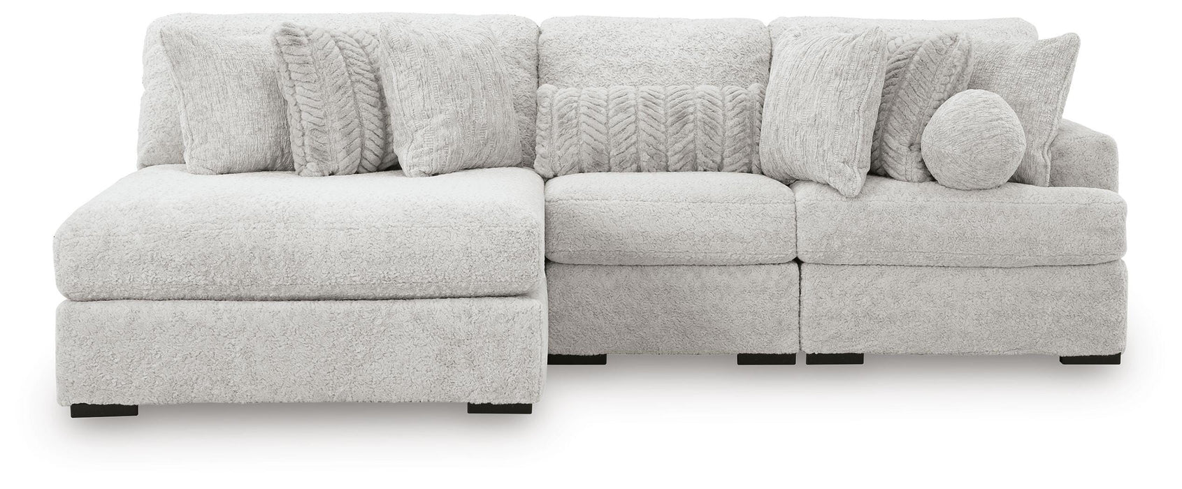 Cuddle Plush Sectional with Chaise - US Furniture & Mattress (Waterbury,CT)*