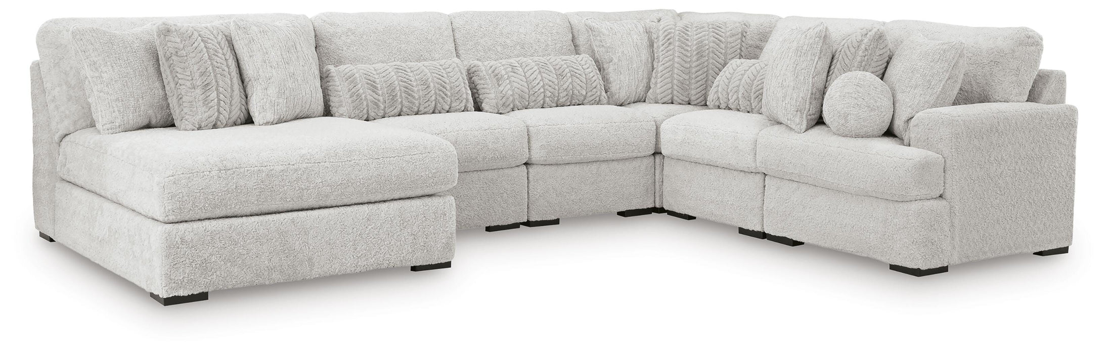 Cuddle Plush Sectional with Chaise - US Furniture & Mattress (Waterbury,CT)*